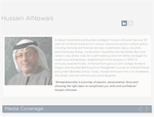 Tablet Screenshot of hussainalnowais.com